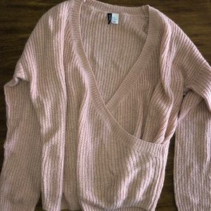 Long Sleeve Surplice Top